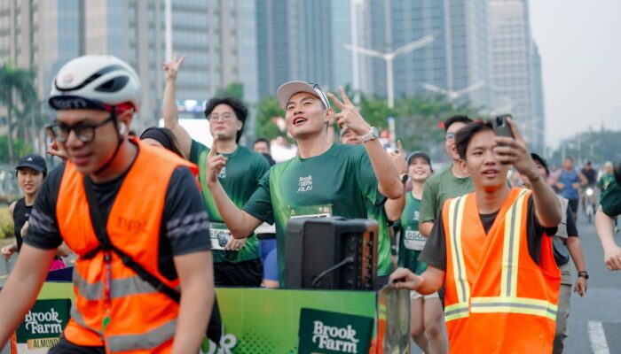 BrookFarm Almond Run 2026, Merayakan Gaya Hidup Fit dari Garis Start hingga Finish