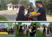 Lewat Program CSR, Direksi PT Putera Keritang Sawit Salurkan Sembako kepada Masyarakat di Jumat Berkah