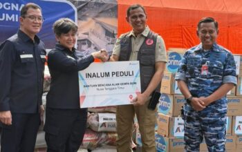 Solidaritas Jadi Aksi Nyata, INALUM Kirim Bantuan dan Relawan untuk Korban Gempa NTT