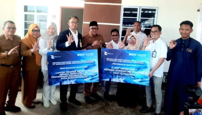 HUT ke-2 Injourney Airports, PT.Angkasa Pura Indonesia Salurkan Bantuan untuk Difabel di Tanjungpinang