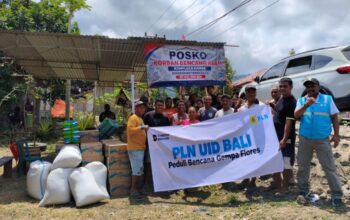 PLN UID Bali Salurkan Bantuan Kebutuhan Dasar Bagi Masyarakat Terdampak Gempa NTT