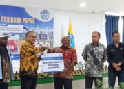 Bank Papua Salurkan Bansos ke Kabupaten Jayawijaya Tingkatkan Layanan Publik