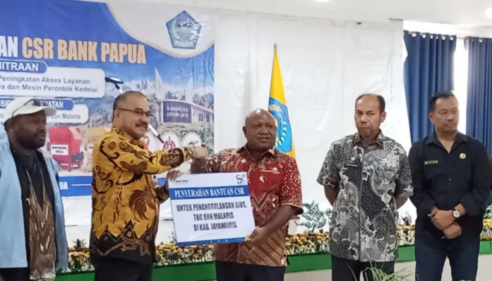 Bank Papua Salurkan Bansos ke Kabupaten Jayawijaya Tingkatkan Layanan Publik