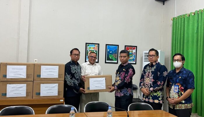 Pemkab Katingan Terima Bantuan Masker dari Dunia Usaha