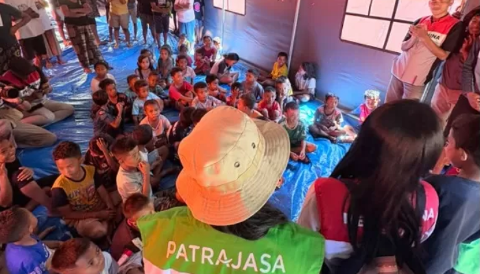 Patra Jasa Bantu Pemulihan Masyarakat Terdampak Gempa Flores