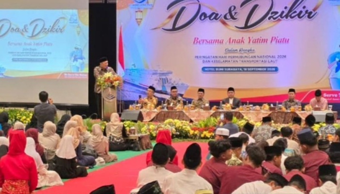 DLU Gelar Doa Bersama 999 Anak Yatim Peringati Hari Perhubungan