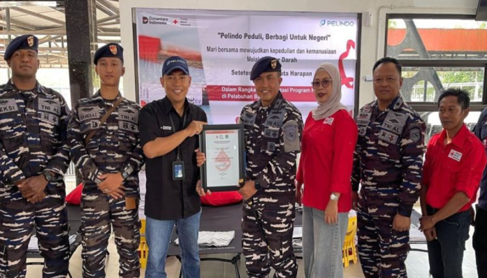 Pelindo Wujudkan Kepedulian Kemanusiaan Melalui Donor Darah