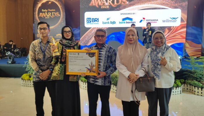 Program CSR Perumda Tirta Al-Bantani Sabet Penghargaan di Radar Banten Award 2026