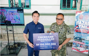 HUT ke-81 TNI, Bank Sultra Salurkan CSR dan Beasiswa untuk Keluarga Prajurit