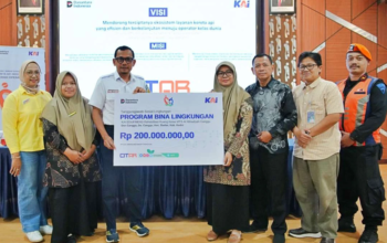 DAOP 7 Madiun Salurkan Bantuan TJSL Rp 445 JUTA, Fokus Pendidikan, Lingkungan Dan Sosial