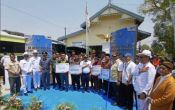 HUT ke-81 KAI, Bantuan Air Bersih dan Sembako Disalurkan ke Warga Tanggung-Kedungjati