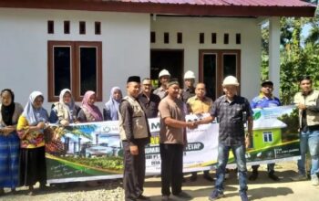 PT Mon Jambee dan Baitul Mal Abdya Serahkan Bantuan Rumah Layak Huni untuk Warga Lhok Gayo