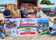 PT Kemilau Permata Sawit Serahkan Bantuan untuk Korban Galodo di Solok