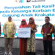 Peruri Salurkan Bantuan ke Keluarga Jurnalis dan Awak Kapal Hilang Kontak di Selat Sunda