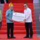Perkuat Kolaborasi di HUT ke-48 Kota Palu, PT Citra Palu Minerals Gelontorkan Beasiswa hingga Ribuan Atribut Kebersihan