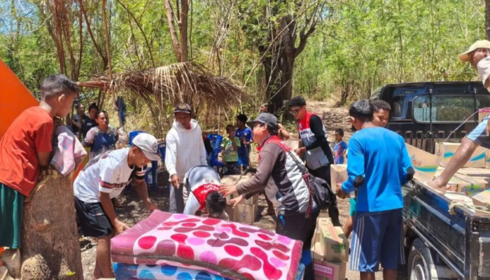 Kilang Plaju Palembang Salurkan Bantuan Logistik dan Sembako Bagi Korban Gempa NTT