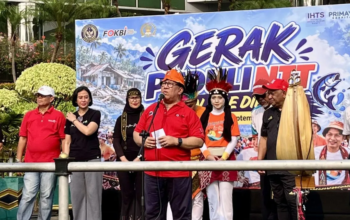 FOKBI dan Kemenpar Galang Donasi Bencana NTT Lewat Senam Bersama