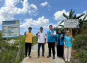 PLN Wujudkan Infrastruktur Pendukung Ekonomi Melalui Program TJSL Jalan Usaha Tani di Desa Cempaka Putih