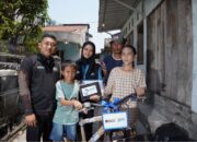 BRI Peduli Wujudkan Mimpi Kecil Mahesa, Temani Langkahnya Menuju Cita-Cita dengan Bantuan Sepeda