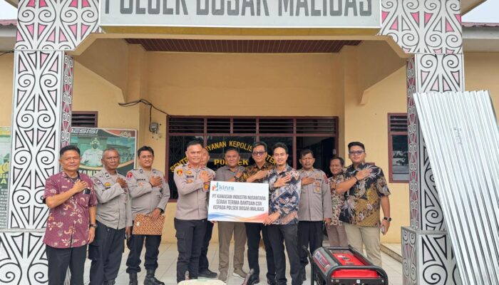 PT KINRA Perkuat Kepedulian Sosial di Sekitar KEK Sei Mangkei