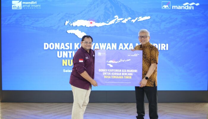 Menggenggam Harapan Penyintas Gempa NTT Melalui Uluran Tangan dan Kebersamaan Insan AXA Mandiri