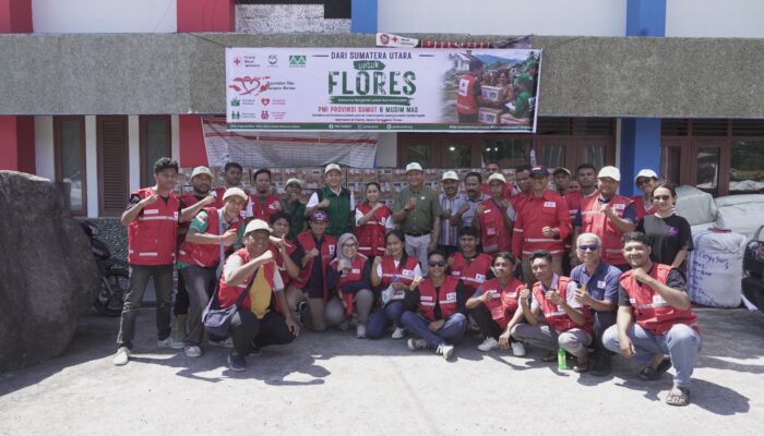 Musim Mas dan PMI Sumut Salurkan Bantuan untuk 2.000 Keluarga Terdampak Gempa Flores