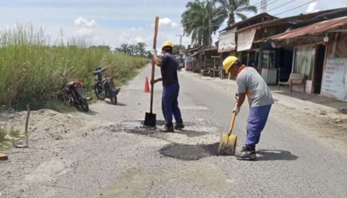Memperkuat Akses Warga, PT Socfindo Seumayam Perbaiki Jalan Alue Bilie–Seuneam