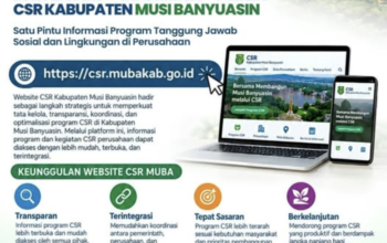 Pemkab Musi Banyuasin Luncurkan Platform Digital CSR, Dorong Kolaborasi Pembangunan yang Transparan
