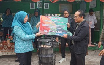 Bank Kalteng Dorong Ketahanan Pangan Keluarga Lewat Bantuan Kolam Ikan Terpal