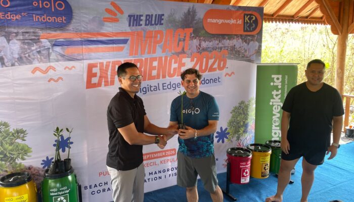 Mangrove Jakarta Impact dan Digital Edge Indonesia Perkuat Konservasi Pesisir Pulau Tidung