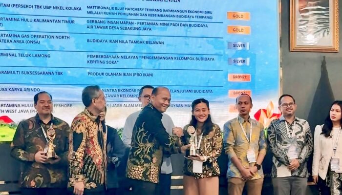 TTL Raih CSR & PDB Awards 2026, Program Budidaya Kepiting Soka Berdayakan Nelayan Pesisir