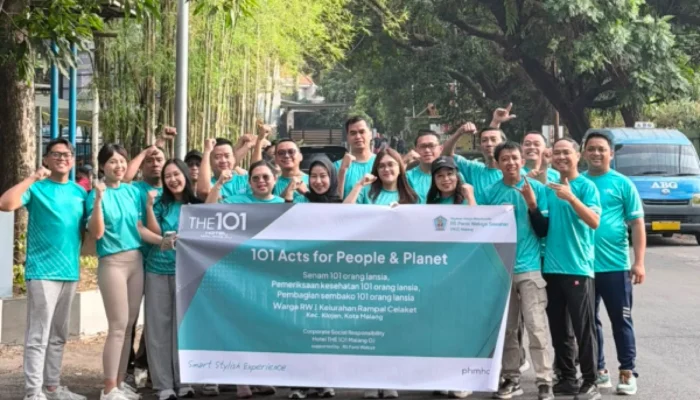 Hotel THE 1O1 Malang OJ Rayakan 13 Tahun dengan Aksi Nyata untuk Masyarakat dan Lingkungan