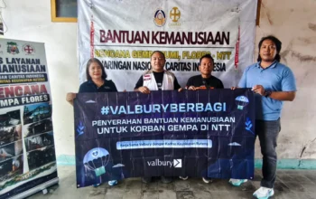 Valbury Salurkan Bantuan Kemanusiaan bagi Korban Gempa NTT, Perkuat Komitmen Sosial Perusahaan