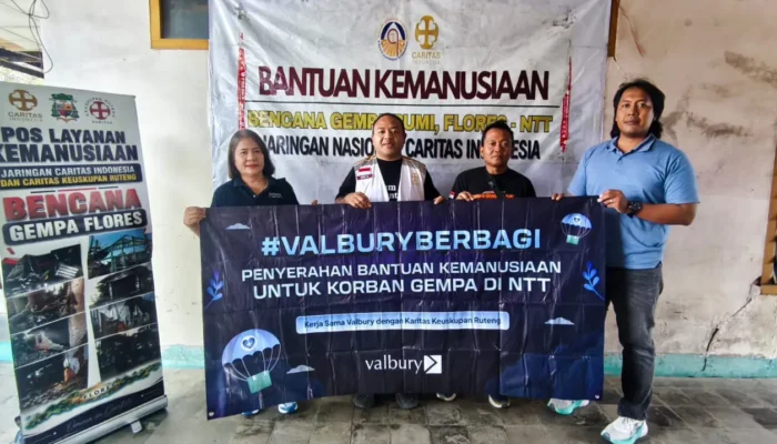 Valbury Salurkan Bantuan Kemanusiaan bagi Korban Gempa NTT, Perkuat Komitmen Sosial Perusahaan
