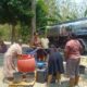 BPBD Grobogan Bersama PT Podo Rukun dan PT KAI Salurkan 38.000 Liter Bantuan Air Bersih