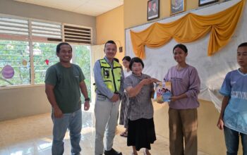 166 Paket Buku Mengalir ke Pelajar Muara Enim, PAMA Perkuat Pendidikan Keagamaan