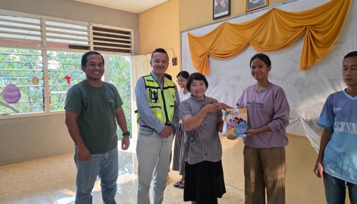 166 Paket Buku Mengalir ke Pelajar Muara Enim, PAMA Perkuat Pendidikan Keagamaan