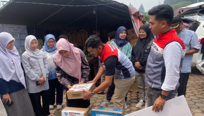 Pertamina Patra Niaga Terus Membantu Pemulihan Pascabanjir di Solok