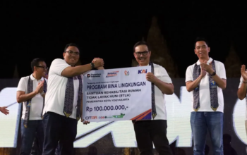 Daop 6 Salurkan Rp100 Juga Untuk Rehabilitasi RTLH di Yogyakarta