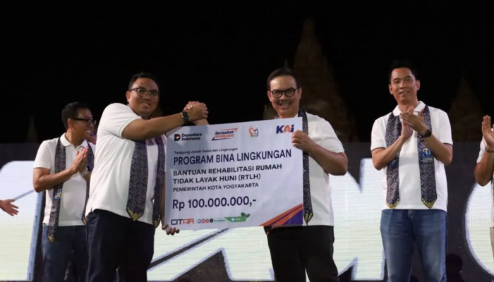 Daop 6 Salurkan Rp100 Juga Untuk Rehabilitasi RTLH di Yogyakarta