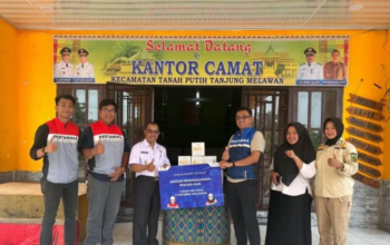 PHR Bagikan 18.750 Masker KN95 untuk Warga Terdampak Asap Karhutla di Riau