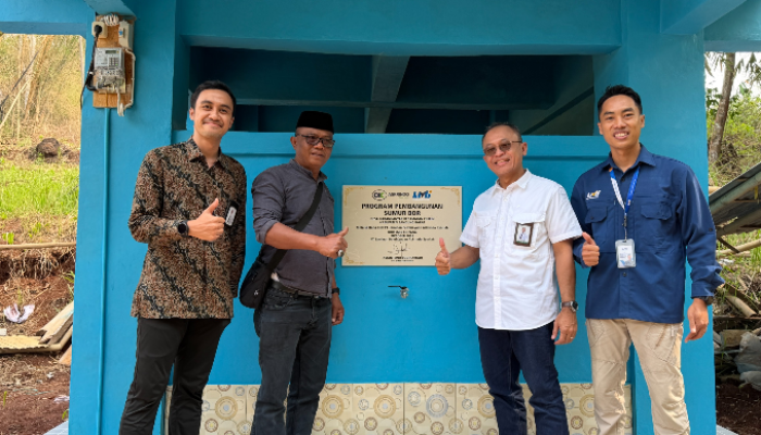 Askrindo Syariah Resmikan Sumur Bor untuk Warga Cililin Bandung Barat