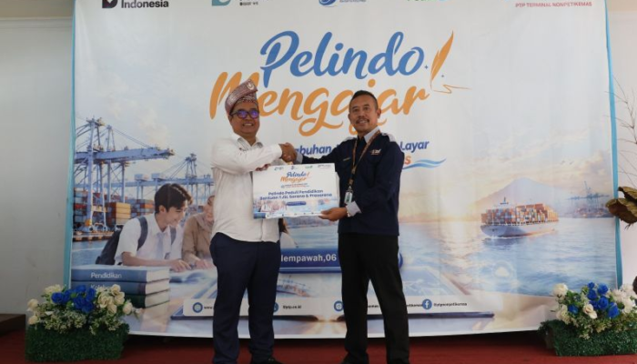 Pelindo Mengajar Buka Wawasan Siswa SMKN 1 Mempawah Tentang Dunia Kepelabuhanan