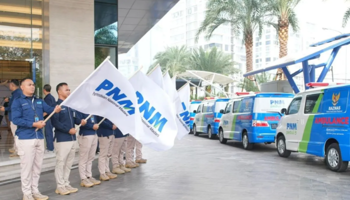 PNM Bersama Baznas Kirimkan Bantuan Ambulans ke Berbagai Daerah