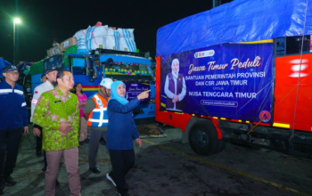 Pemprov Jatim Kembali Kirim 64,4 ton Bantuan untuk Korban Gempa NTT