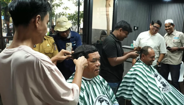 Inovasi TJSL PT Terminal Teluk Lamong Luncurkan ‘Lamong Cukur’