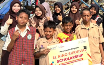BMM Beri Beasiswa Bagi Siswa Prasejahtera untuk Kurangi Dampak El Nino