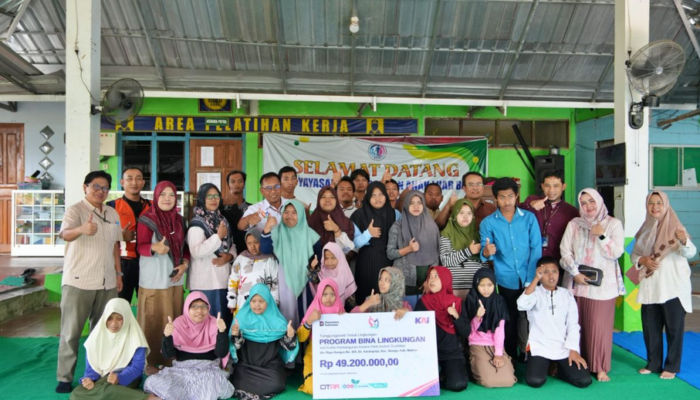 Daop Madiun Salurkan Dana TJSL Rp520,5 Juta Hingga September 2026