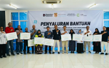 Bandara Syamsudin Noor Banjarmasin Salurkan Rp270 Juta untuk Penghijauan hingga Penanganan Bencana
