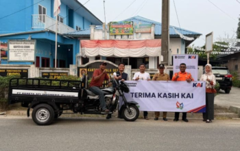 KAI Sumut Salurkan Rp313,8 Juta untuk Fasilitas Kesehatan hingga Pendidikan